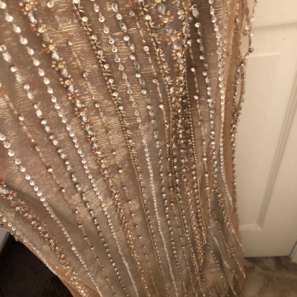 Terani couture dress/ Badgley Mischka heels - Picture 3 of 8